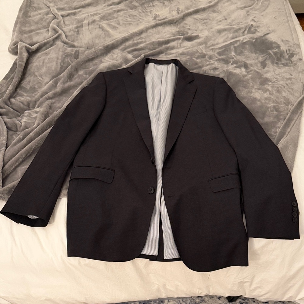 Brooks Brothers Charcoal Men's Blazer